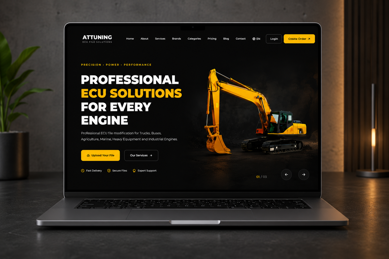 Truck Tuning Website